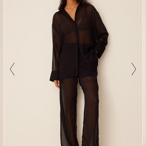 NAKD fashion Sheer Long Trousers - Ramee Strijd colab - Picture 3 of 8